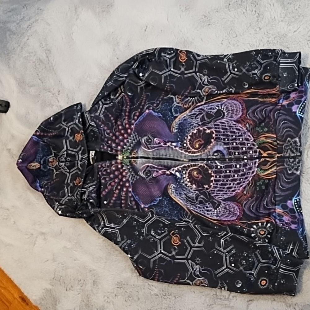 XL Hoodie Lab- zip up hoodie